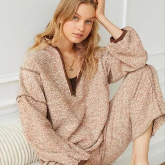 Urban Outfitters Brooke Quarter-Zip Top, Size S - Picture 8 of 10